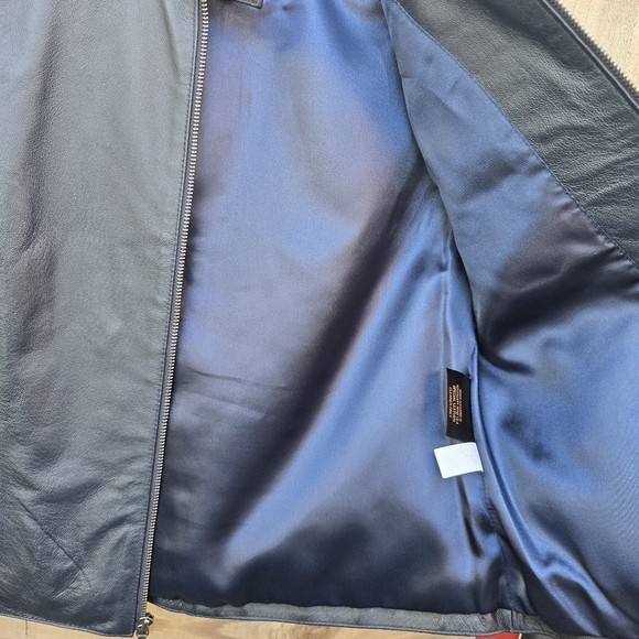 Jeff Gordon 24 Jacket Womens Small Black Red NASCAR Racing Genuine Leather - Picture 14 of 16